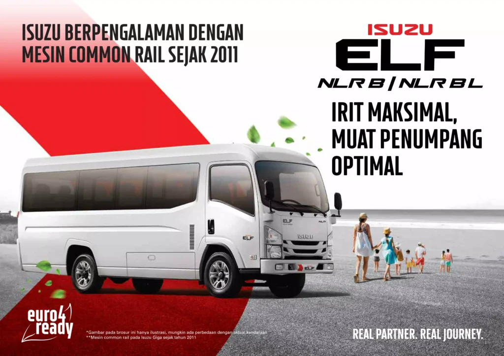 Lineup Produk Isuzu - ELF NLR microbus