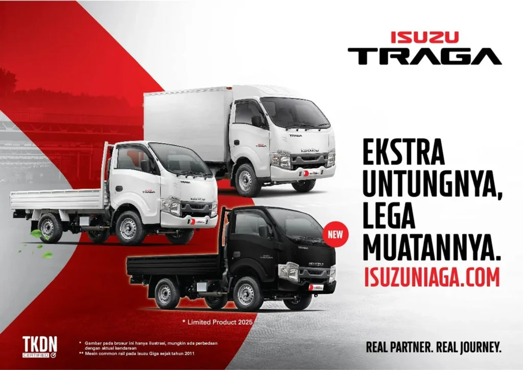 lineup produk Isuzu - TRAGA
