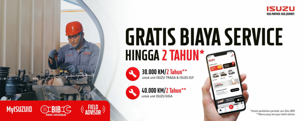 Dealer Isuzu - Layanan Service Isuzu