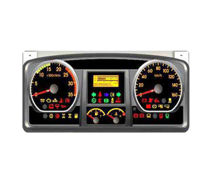 TAMPILAN METER CLUSTER isuzu giga FRR, Isuzu GIGA FTR