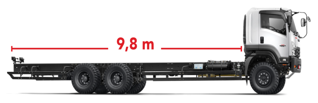 Chasis isuzu giga fvm