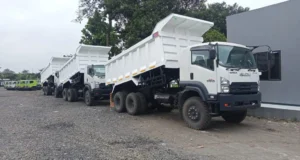 Dumptruk MINING-Isuzu Giga tipe FVZ 285 PS