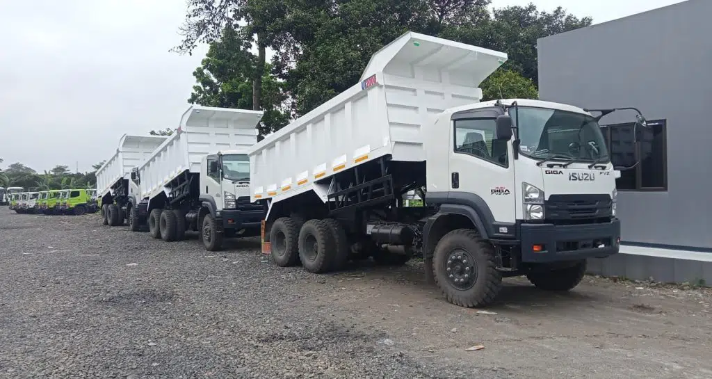 Dumptruk MINING-Isuzu Giga tipe FVZ 285 PS
