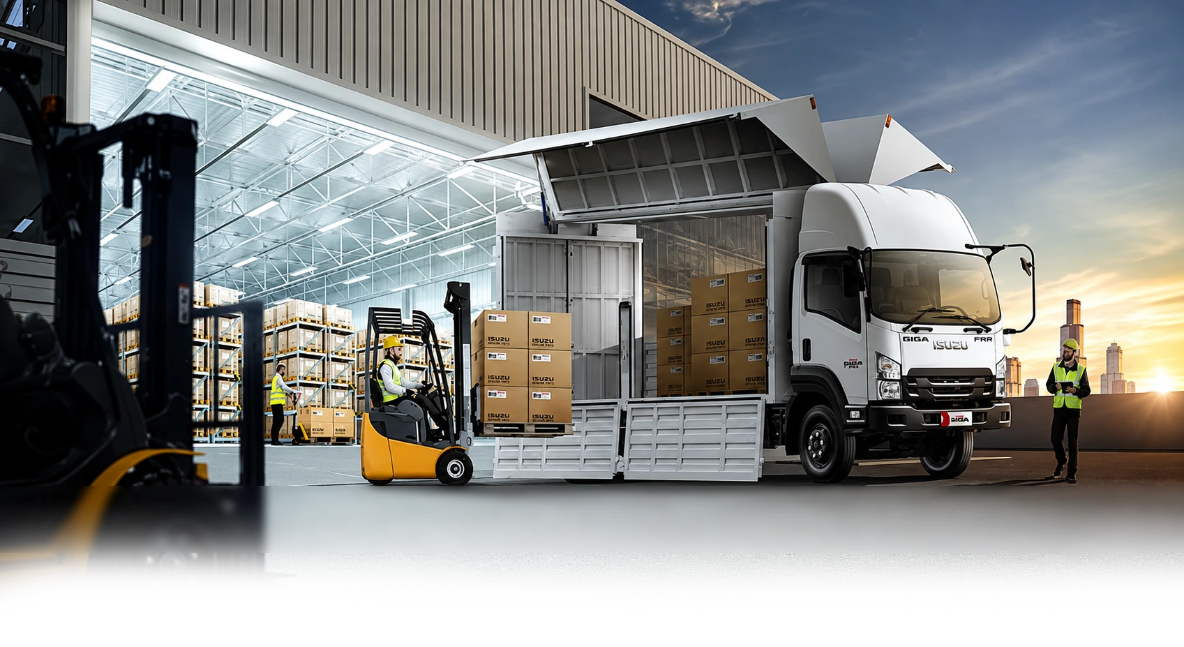 Isuzu GIGA FRR 190 PS 4x2 6 roda