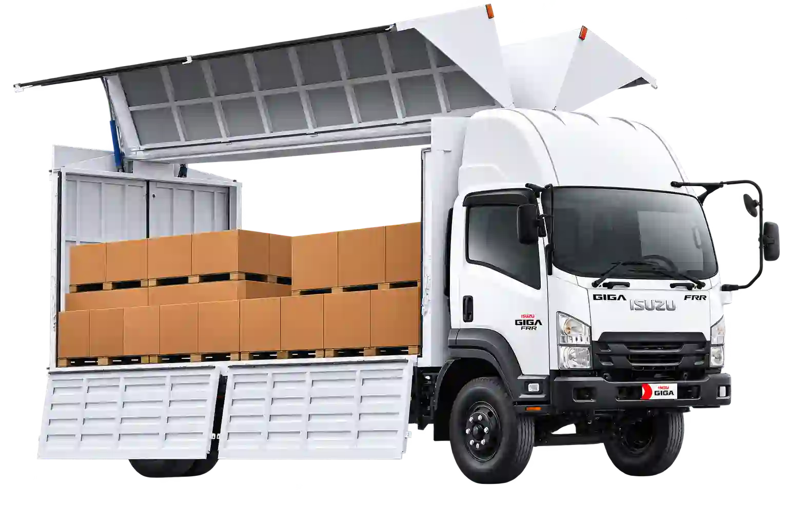 Isuzu GIGA FRR Q 190PS – truk medium duty GVW 10 ton Euro 4 6 ban