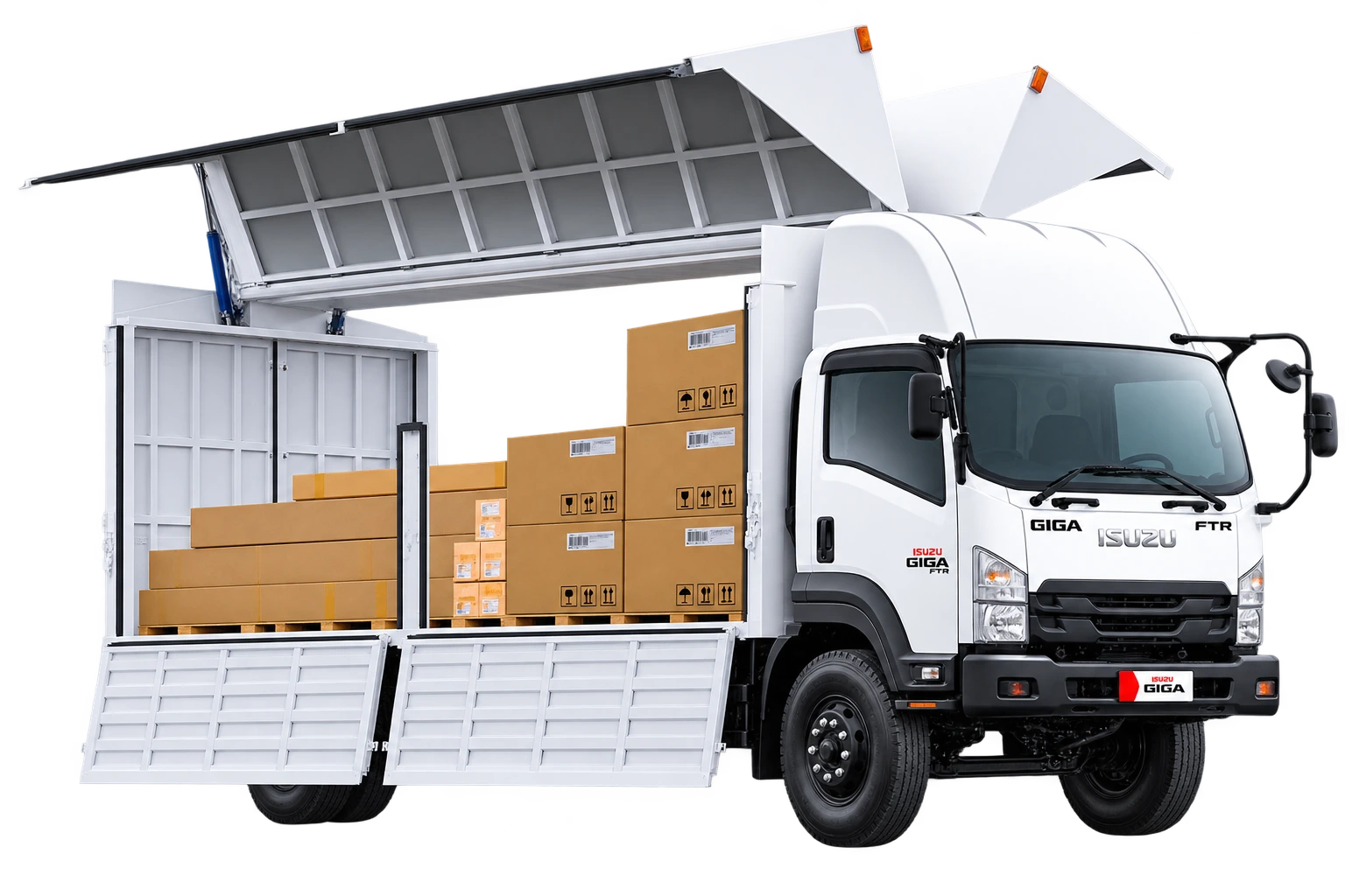 Isuzu GIGA FTR truk medium duty 4x2 210 PS