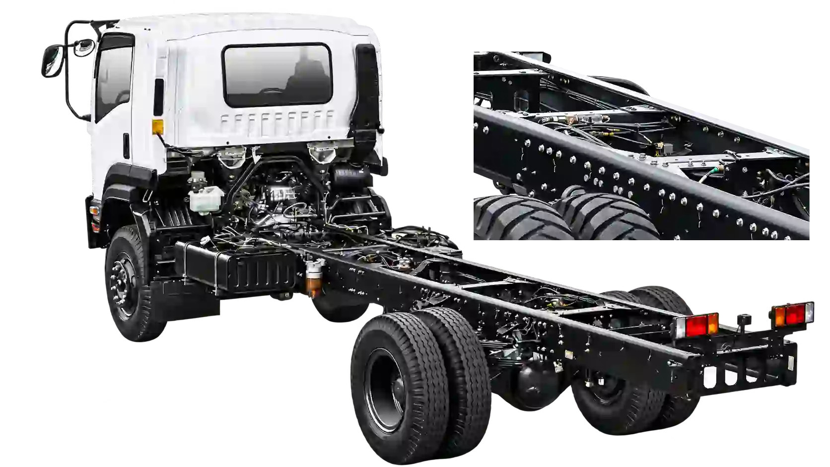 Chassis dan Body Mounting Isuzu GIGA FVR