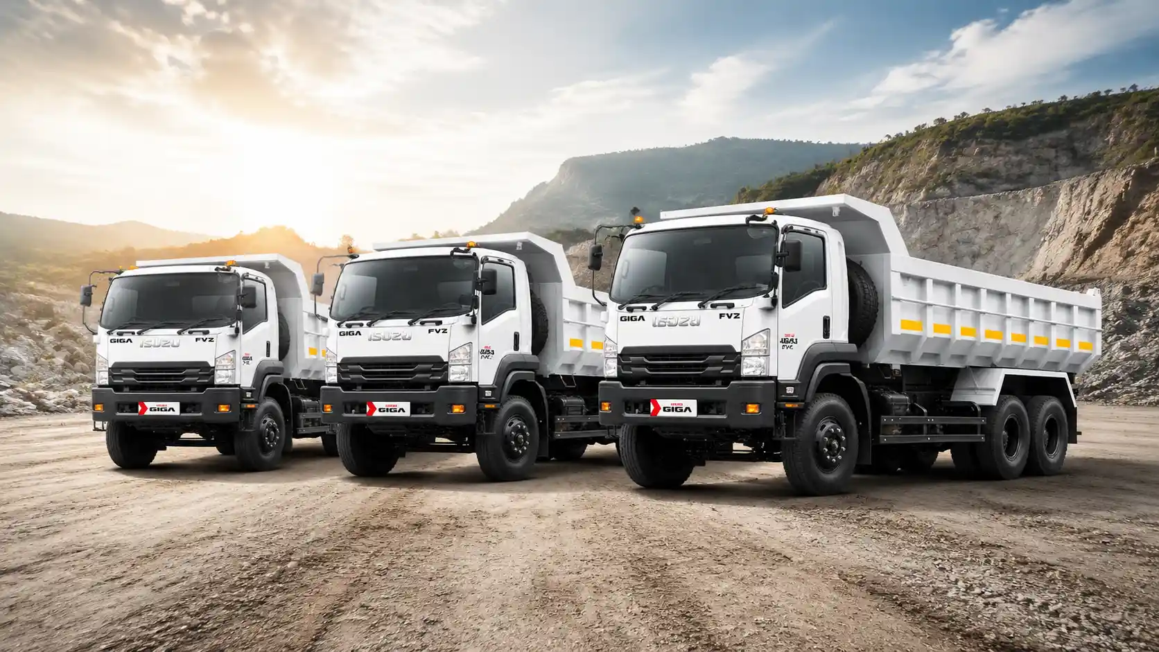 Isuzu GIGA FVZ Dump Truck Heavy Duty 6x4