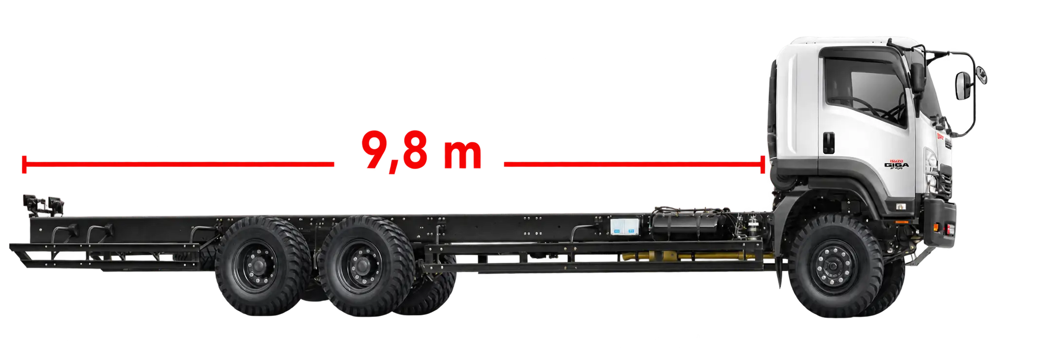 Isuzu GIGA FVZ Cabin To End 9.8M